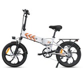 ENGWE P1 Electric Bike - 250W Motor 36V13Ah Battery 20 Inch Wheels Mechanical Disc Brakes - White